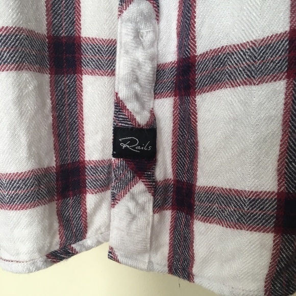Rails button down flannel size extra small - Picture 3 of 6